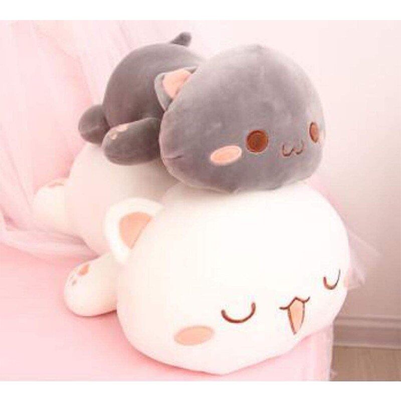 Kawaii – Weißes Kätzchen Plüsch Squishy Kawaii Kuscheltiere