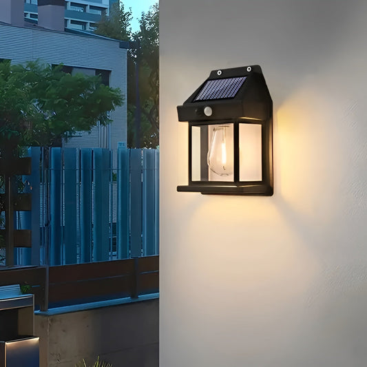 Luminex - Moderne Solar-Wandleuchten mit Bewegungsmelder
