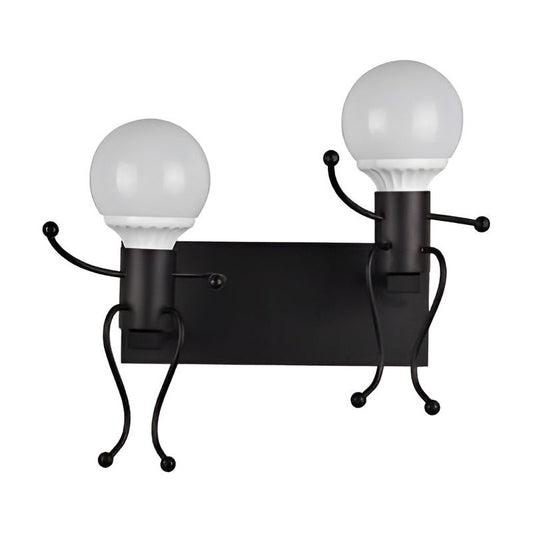 Lampe - Kreative Künstlerische Eisen-Wandlampe