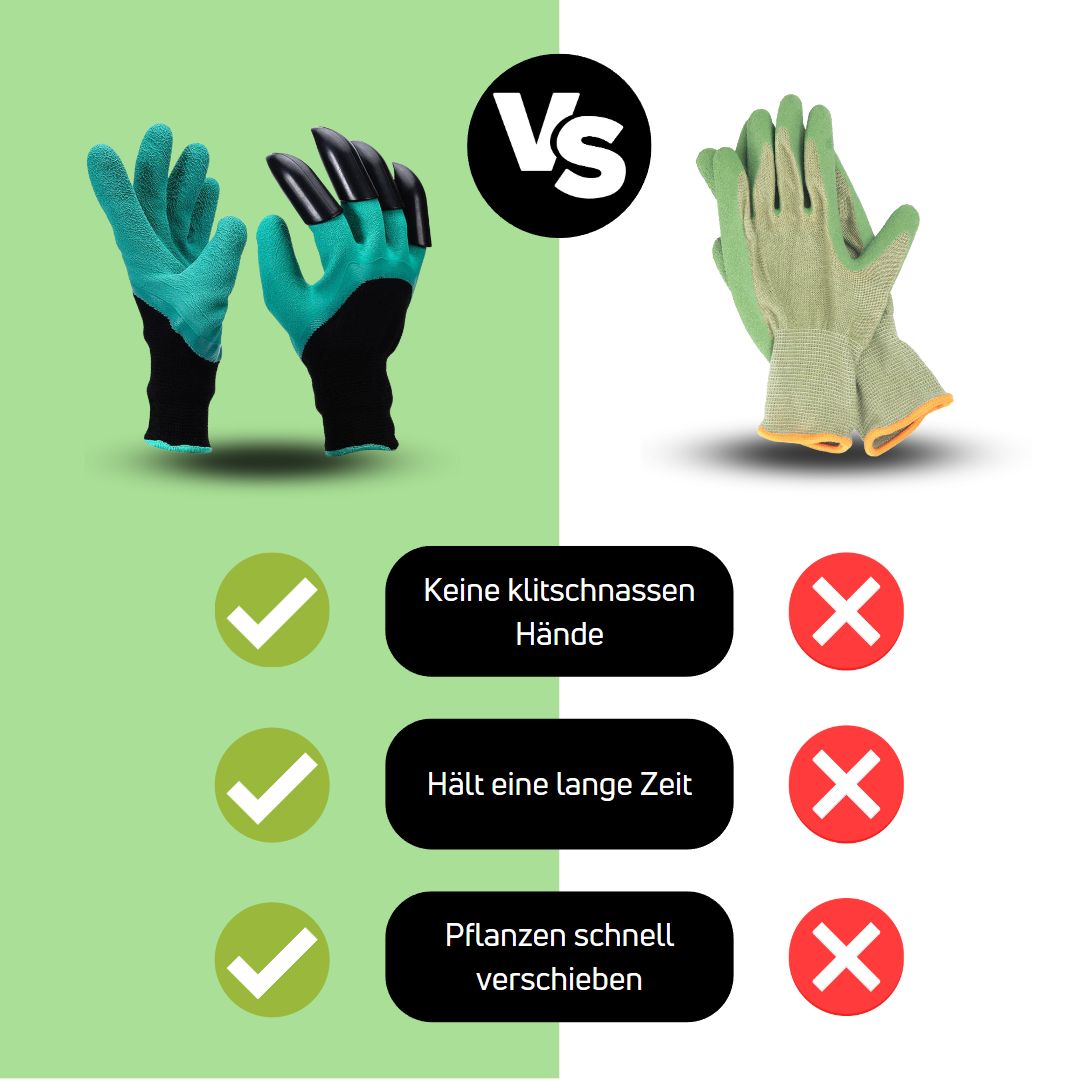 GardenClaws™ - Erlebe die Freude an der Gartenarbeit ohne Werkzeuge und ohne die Hände zu strapazieren