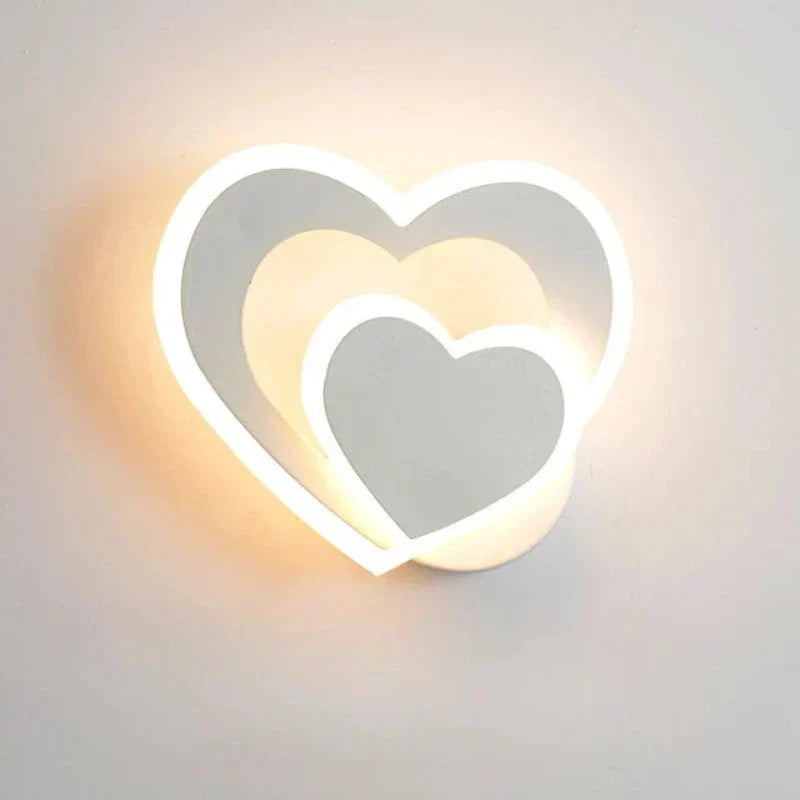 Herz Wandleuchte | Romantisches Design | Einfache Installation - AtmosLove