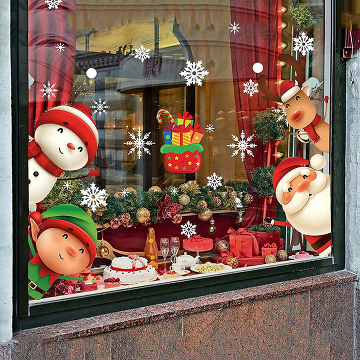 XmasMagic - Weihnachts-Fensteraufkleber | 50% RABATT