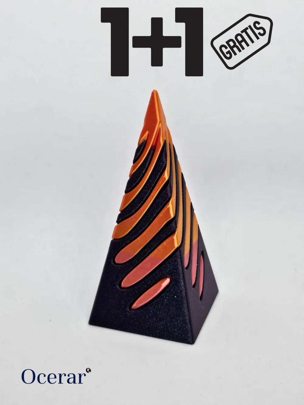 Magische Pyramiden-Skulptur - Erleben Sie das Unmögliche! 1+1 GRATIS