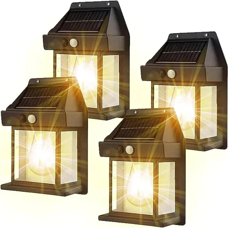 SunLamp | Sonnen-Wandlampe | Nachhaltig und Wetterfest | Beleuchte Deinen Außenbereich