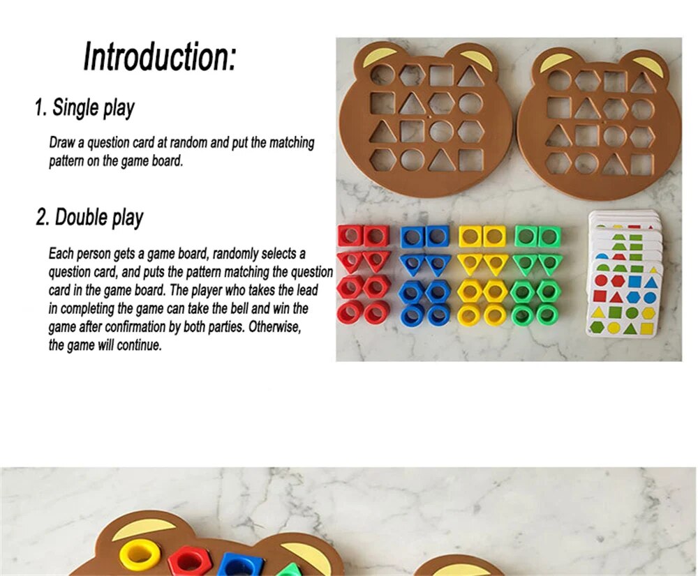Puzzli™ Cube Puzzlespiel für Kinder | 50% Rabatt