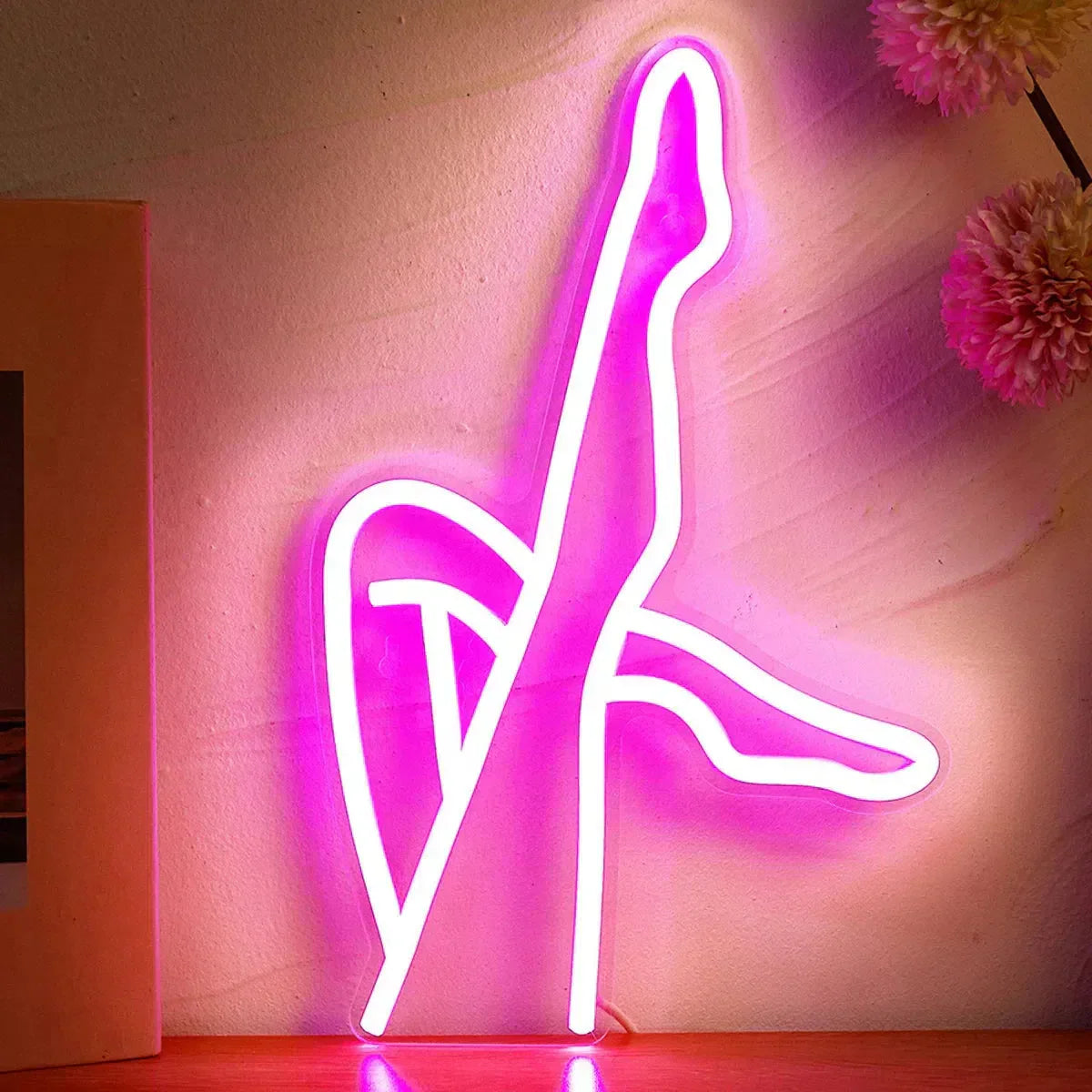 Elektrisches Lady-Neonlicht