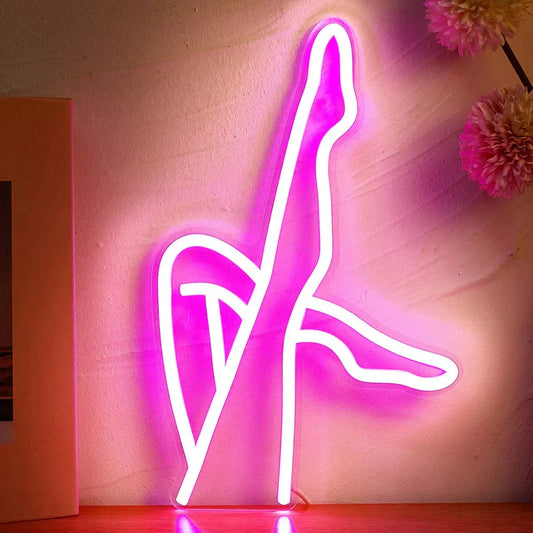 Elektrisches Lady-Neonlicht