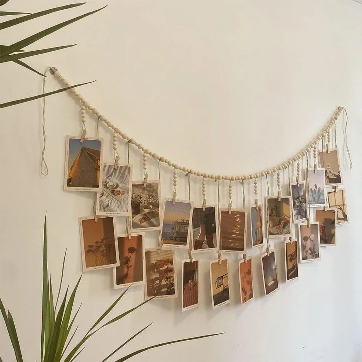 2+1 gratis! Makramee-Fotorahmen im Boho-Stil – Handgemachte Wanddekoration für Ihre Lieblingsfotos - makramee
