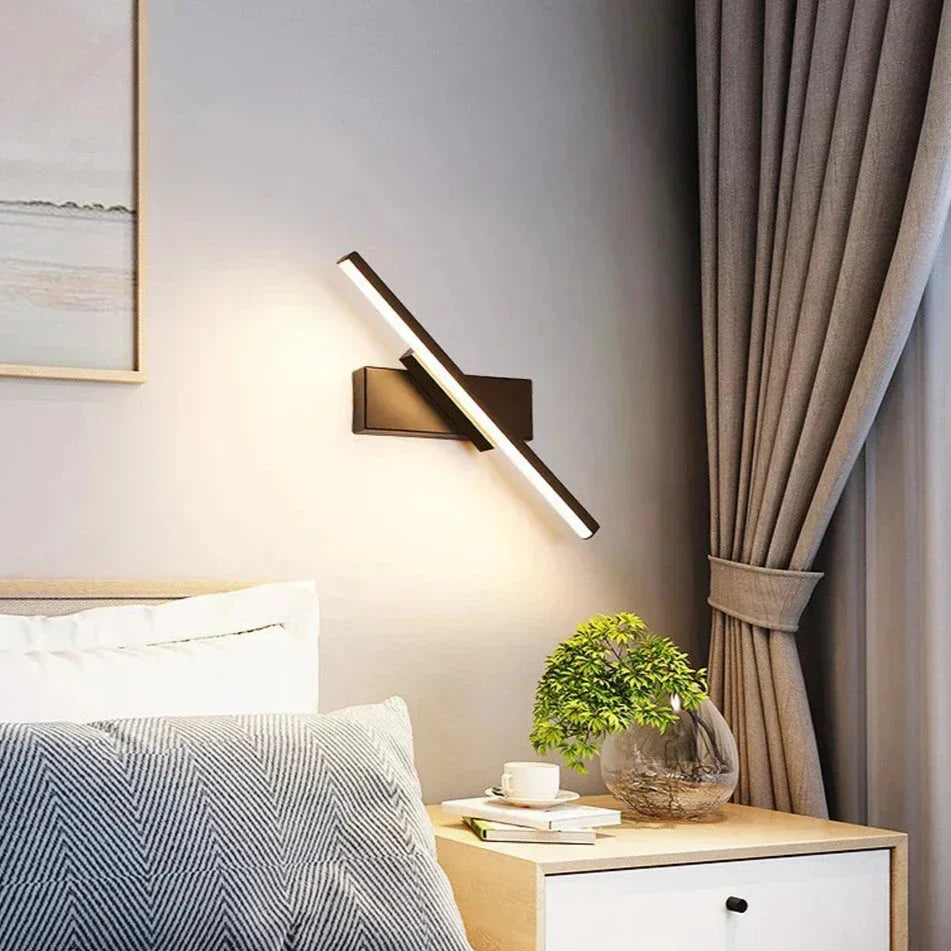 Drehbare LED Wandlampe - Moderne Lampe für Schlafzimmer & Wohnzimmer