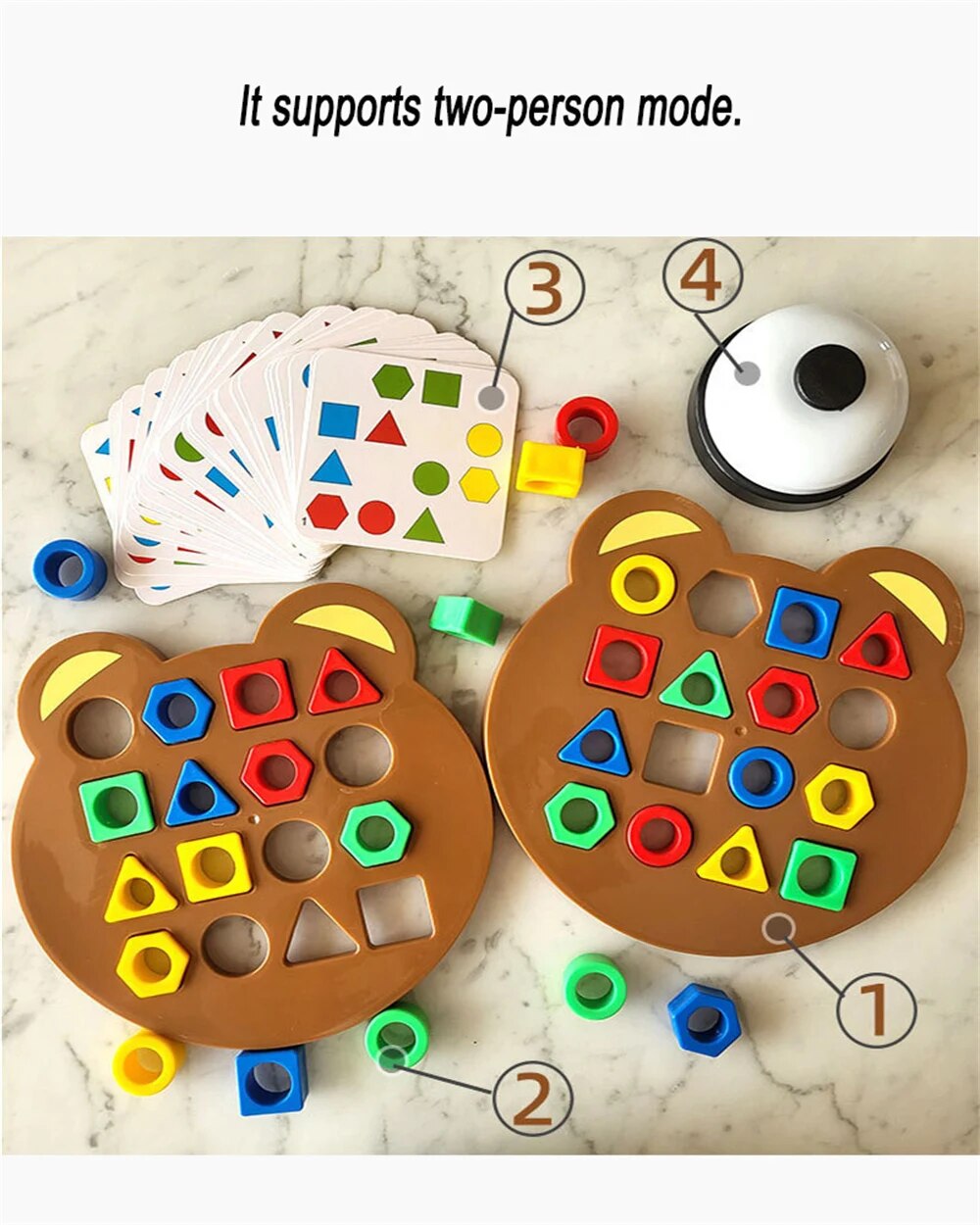 Puzzli™ Cube Puzzlespiel für Kinder | 50% Rabatt