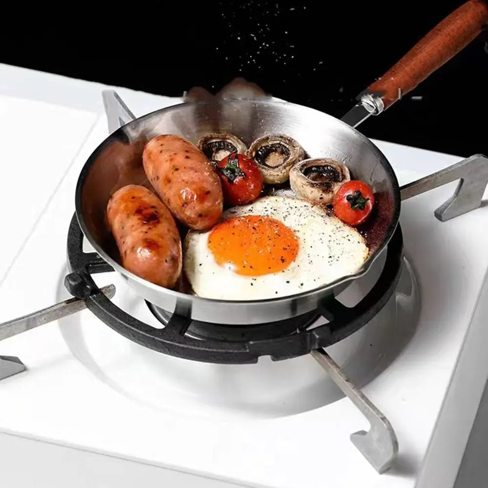 Edelstahlpfanne – Kompakte Edelstahl Pfanne für Vielseitiges Kochen