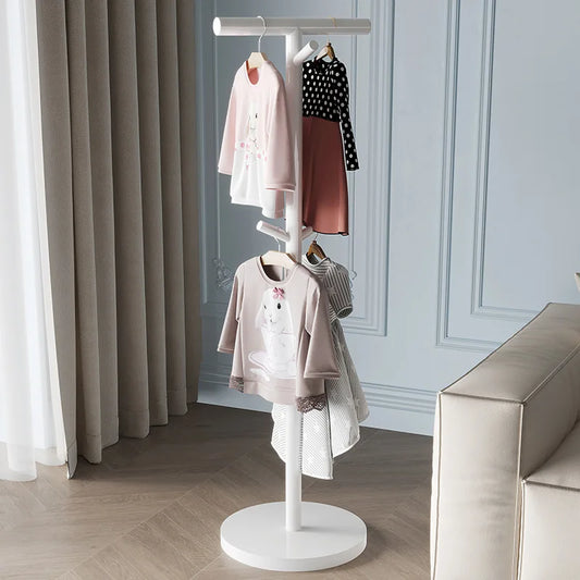 Einzelstangen-Garderobe – Hängeregal-Garderobenständer