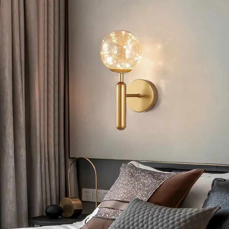 ÉclatVerre - Wandleuchte LED aus farbigem Glas