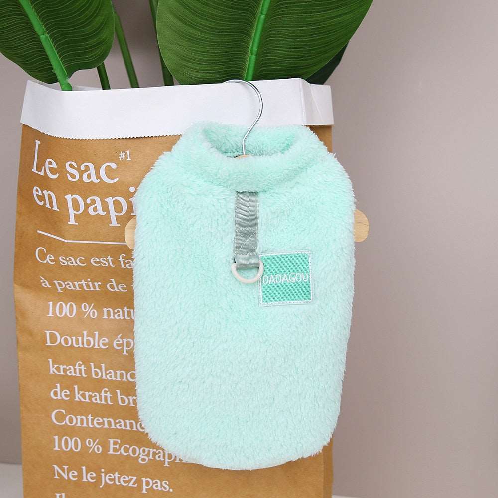 Fleece Pet™ - Elastischer Jumpsuit mit Zugring für Welpen und Katzen