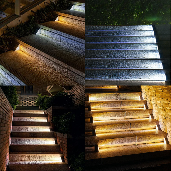 LichtPfad – Optimale Sicherheitsbeleuchtung für Ihre Treppe bei Nacht | 1+1 GRATIS