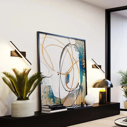 Drehbare LED Wandlampe - Moderne Lampe für Schlafzimmer & Wohnzimmer