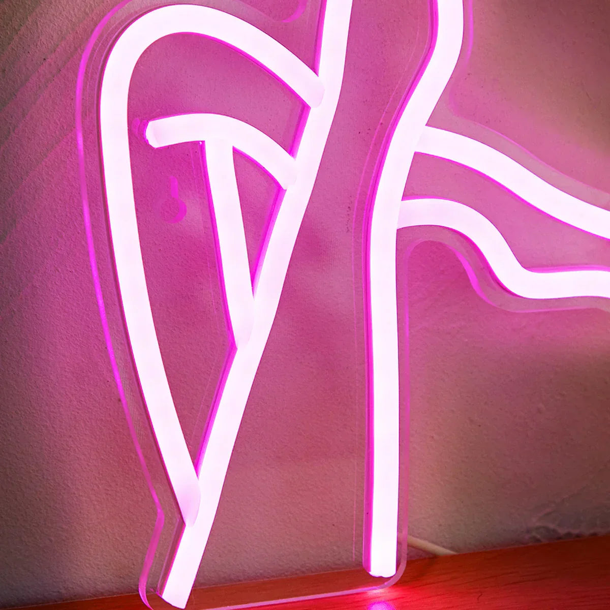 Elektrisches Lady-Neonlicht