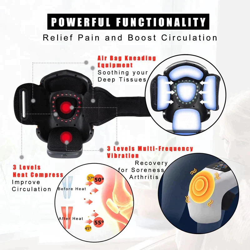 Knee Samaritan™ - Smart-Knie-Massagegerät - 50% RABATT