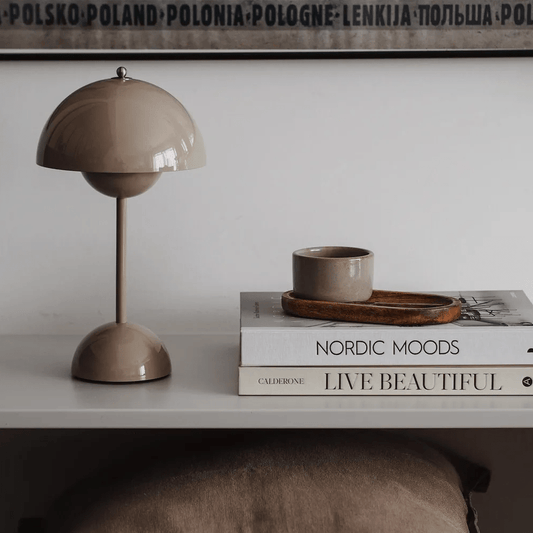 Einzigartige kabellose Lampe – LED-Tischlampe mit klassischem Look