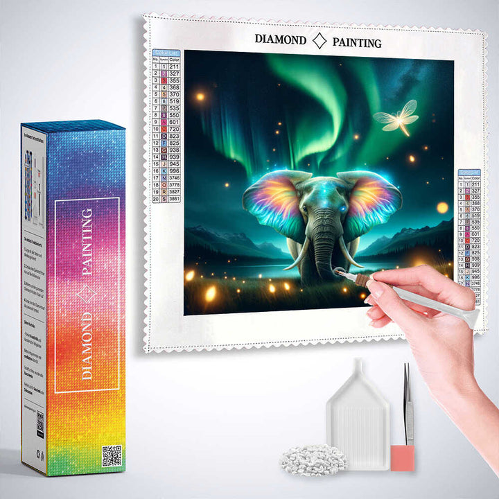 2+1 gratis! |  Diamond Painting - Nordlichter Magie