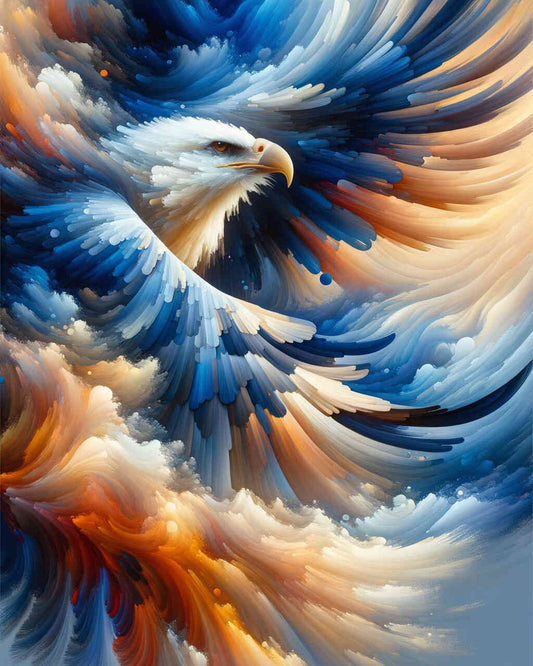 2+1 gratis! |  Diamond Painting - Farbimpression Adler