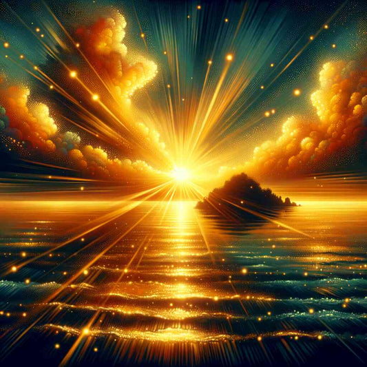 2+1 gratis! |  Diamond Painting - Traumhafter Sonnenuntergang