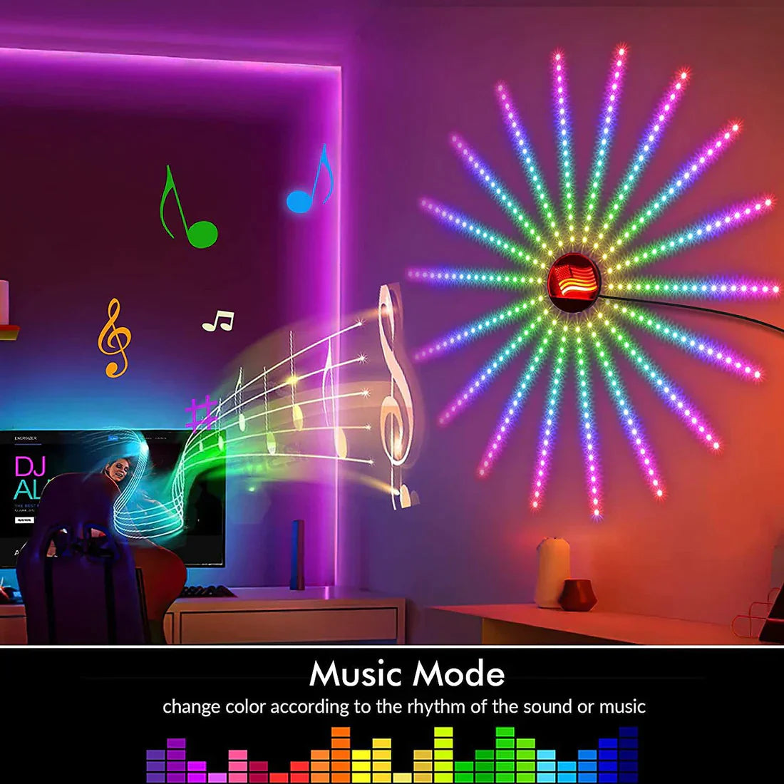 SmartLights™ - Intelligente LED-Feuerwerkslichter