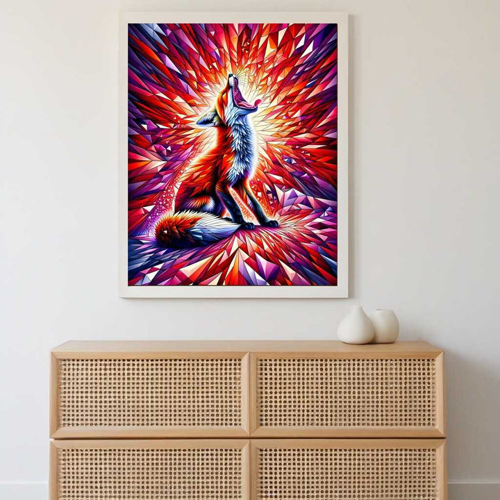 2+1 gratis! |  Diamond Painting - Gähnender Fuchs