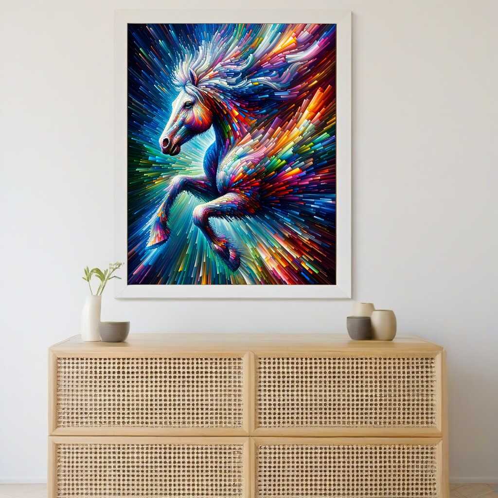 2+1 gratis! |  Diamond Painting - Pferd Farbflash