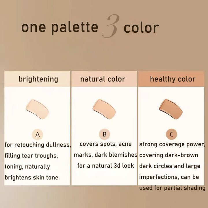 Flysmus™ 3-In-1 Concealer-Palette | 50% Rabatt!