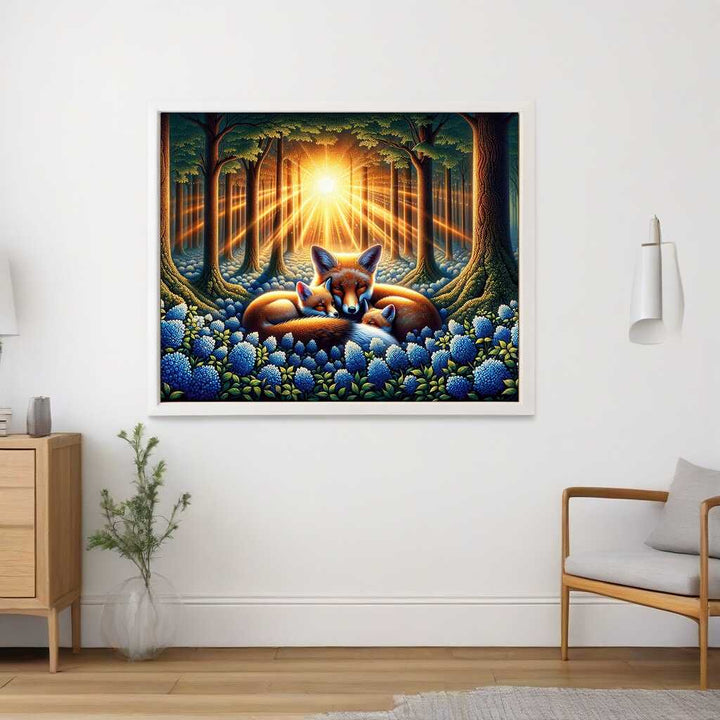 2+1 gratis! |  Diamond Painting - Fuchs Mutter