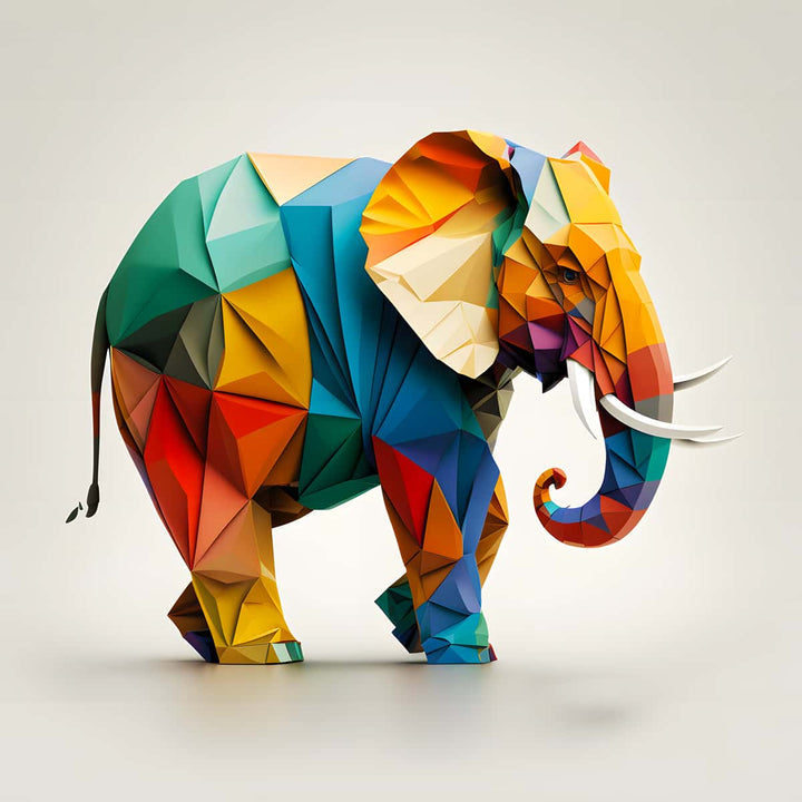 2+1 gratis! |  Diamond Painting - Elefant Paperart