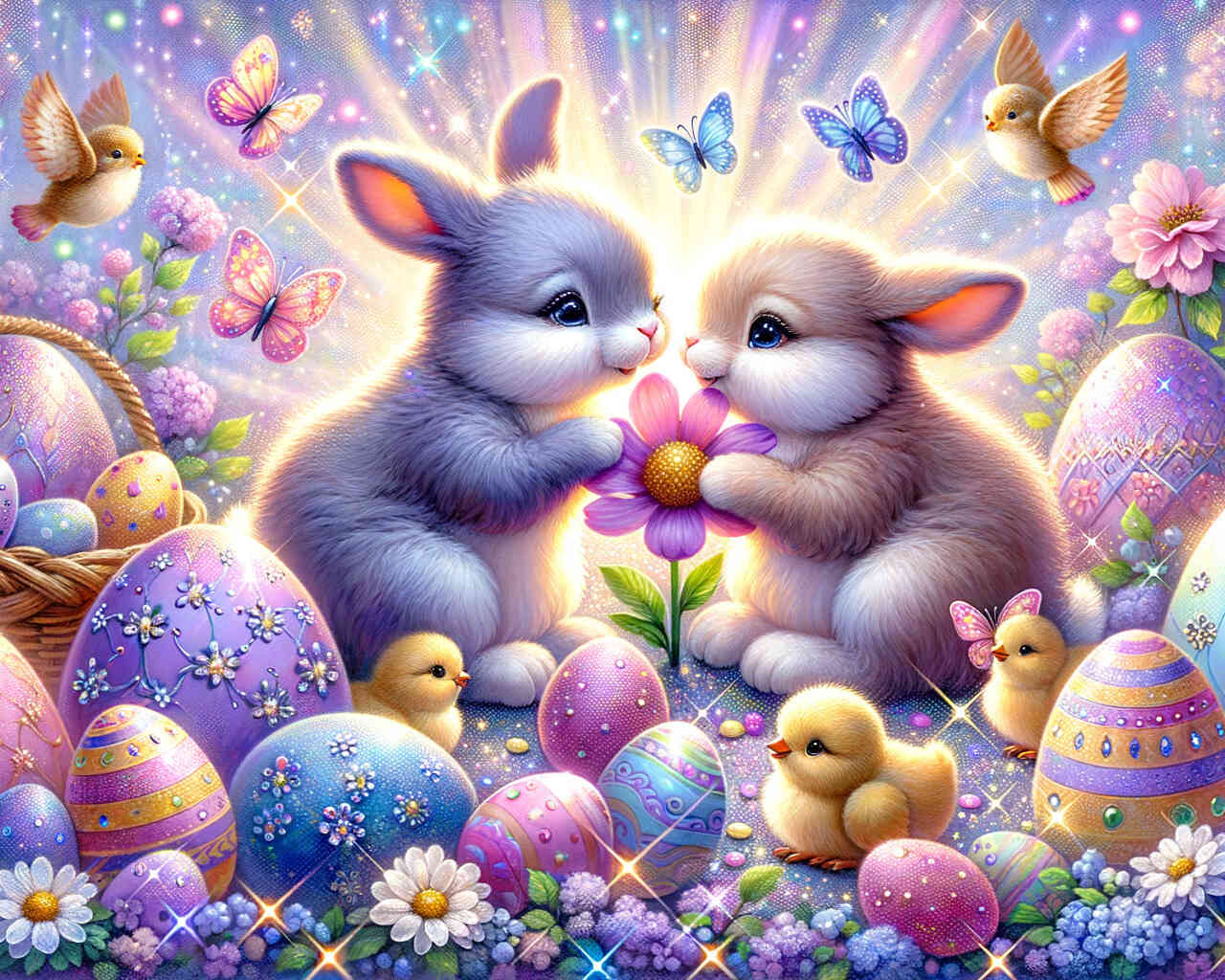 2+1 gratis! |  Diamond Painting - Happy Easter