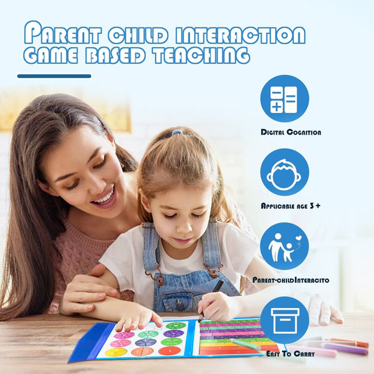 MathMagi - Fraction Explorer Tafel - Weckt die Liebe zur Mathematik | 50% RABATT