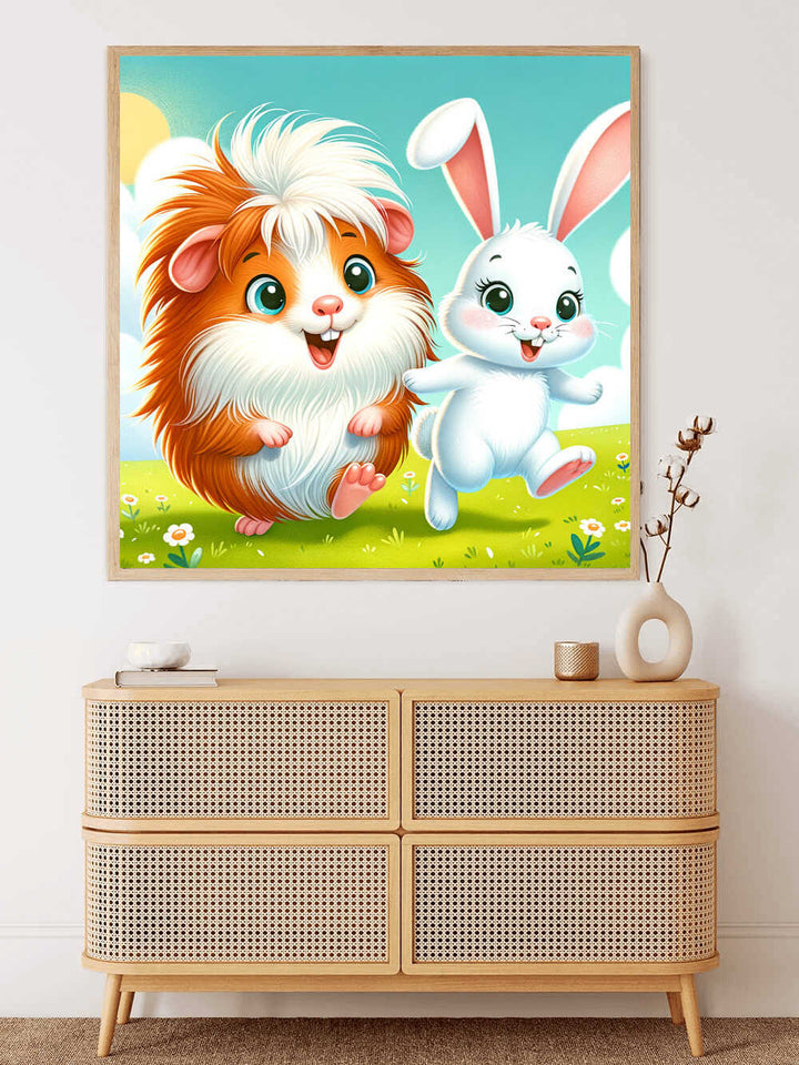 2+1 gratis! |  Diamond Painting - Fröhliche Gefährten