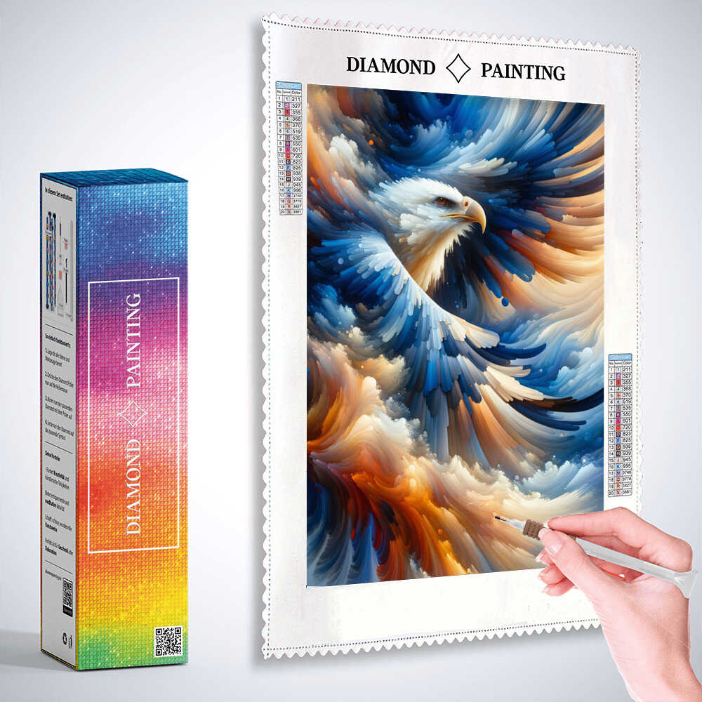 2+1 gratis! |  Diamond Painting - Farbimpression Adler