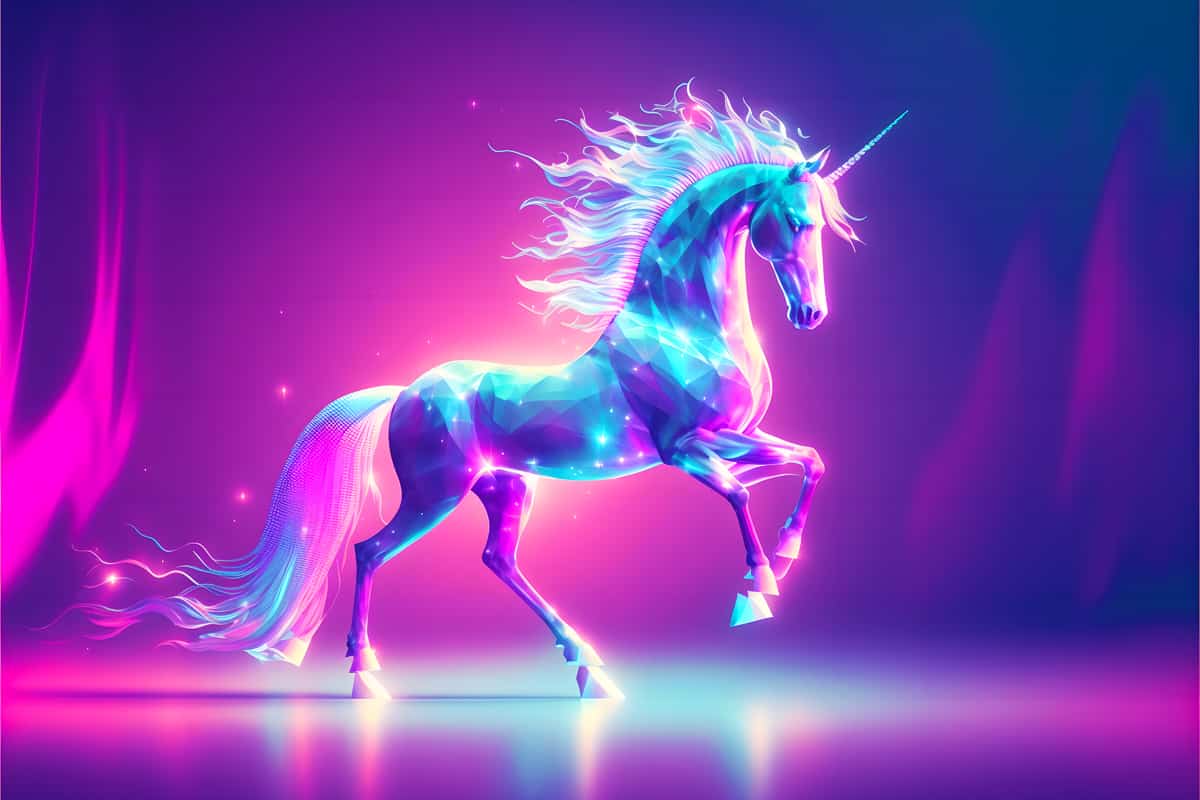 2+1 gratis! |  AB Diamond Painting - Diamant Einhorn