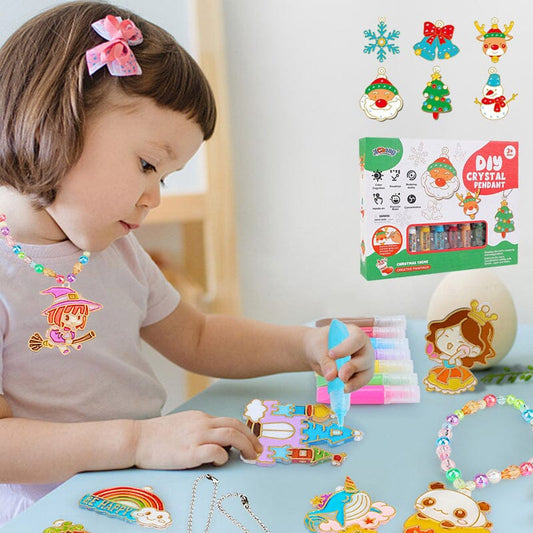 Jicheng® DIY-Kristallfarben-Kunsthandwerk-Set