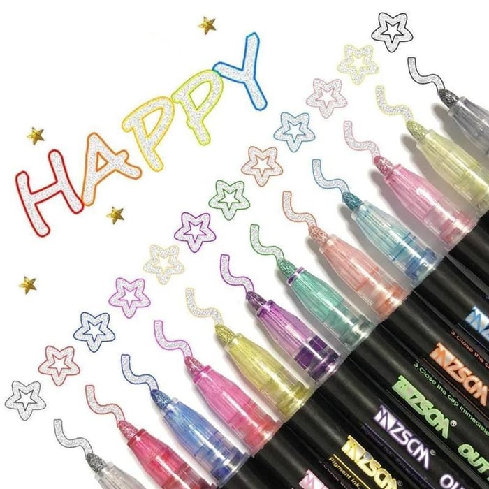 GlitterMarker - [Satz von 24]