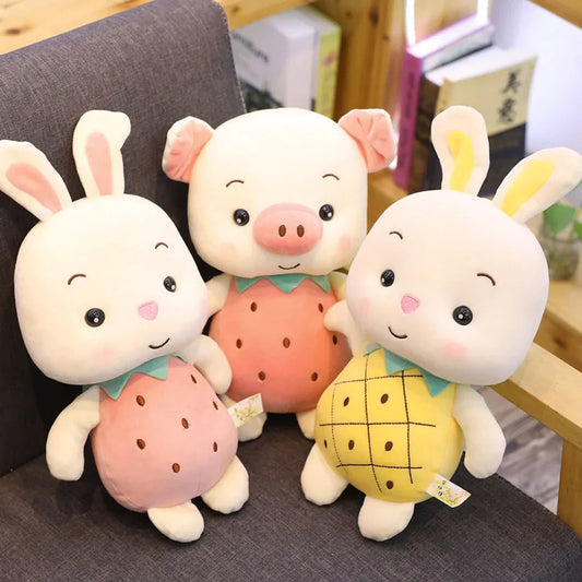 Zauberhaftes Frucht-Bunny: Kawaii & Kuschelig Squishy Kawaii Kuscheltiere