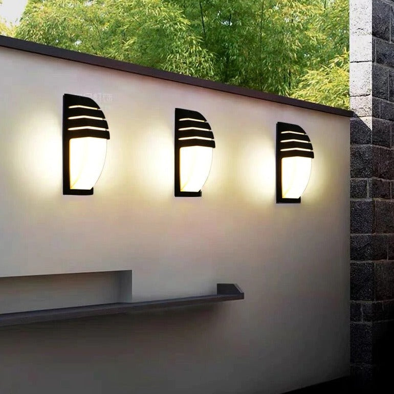 Quaid - Radar Bewegungsmelder Wasserdichte LED Außenwandlampe