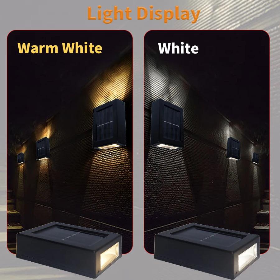 Outdoor Solar LED Wasserdichte Wandlampe