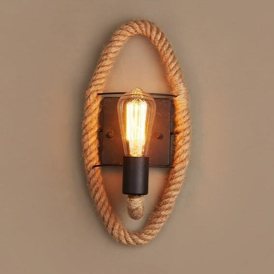 Vintage Rope Wandleuchte