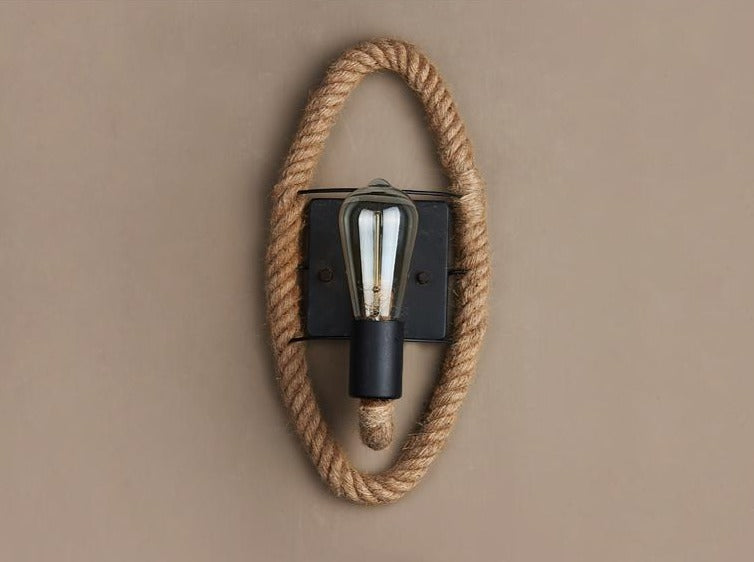 Vintage Rope Wandleuchte