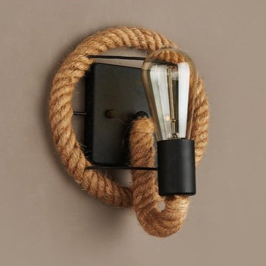 Vintage Rope Wandleuchte