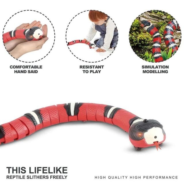 Snakey™️ - Lass deine Katze stundenlang spielen