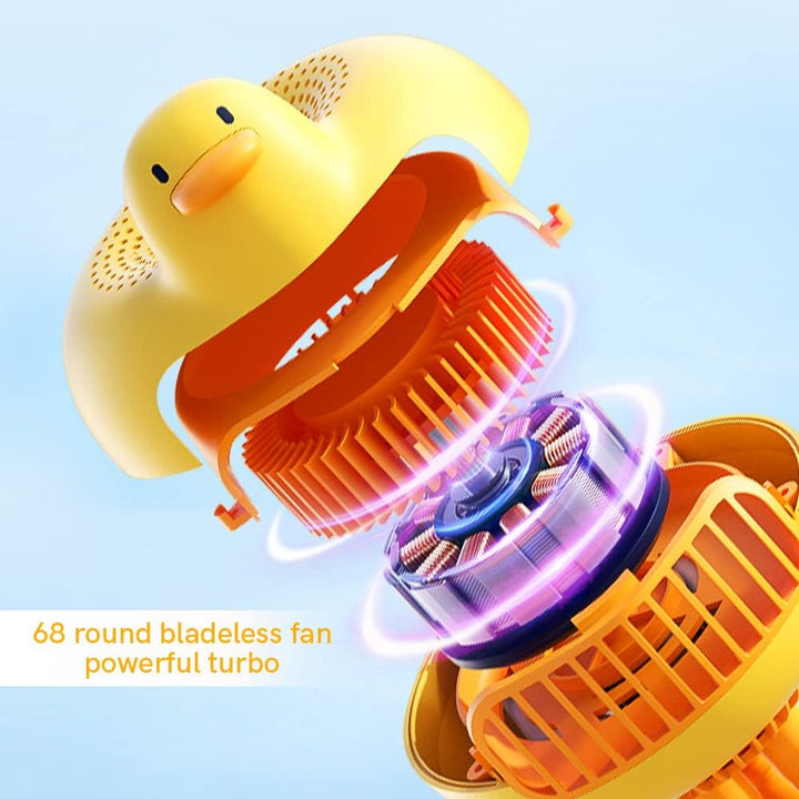 StrollerFan - Verstellbare Entenform Baby Kinderwagen Fan