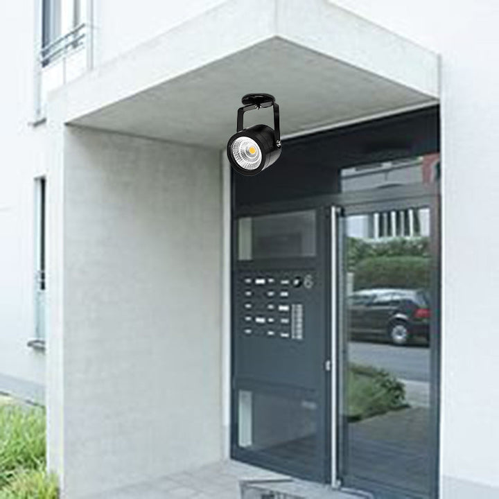 Moderne Einfachheit Wasserdicht Aluminium Eisen Verstellbare Zylinder Lange Stange LED Wandleuchte Lampe Für Außenpatio