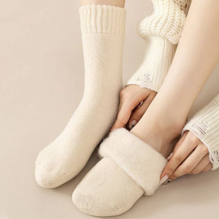 ThermoSocks - Luxuriöse thermo-winterstrümpfe für ultimativen komfort [3 Paare]