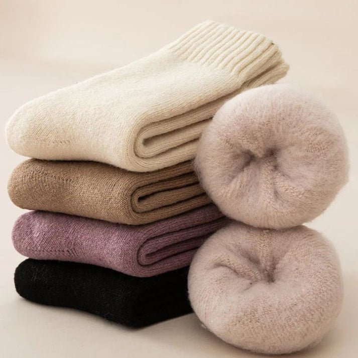ThermoSocks - Luxuriöse thermo-winterstrümpfe für ultimativen komfort [3 Paare]